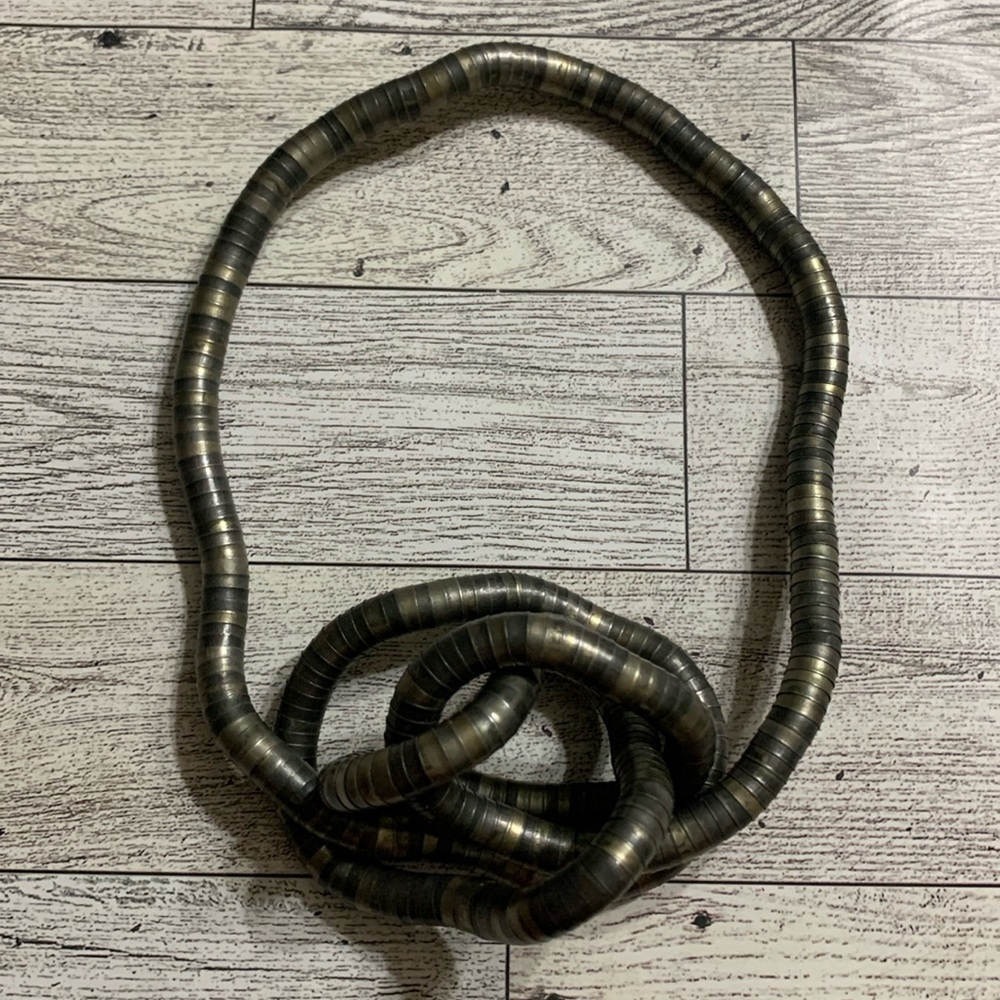 Multi-Colored Posable Snake Necklace 36 inch